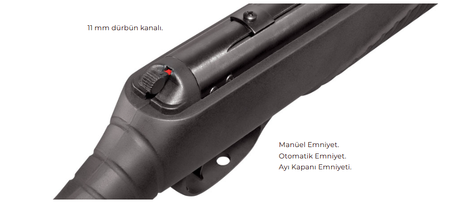 HATSAN MOD 80 Sentetik Havalı Tüfek 5.5 mm
