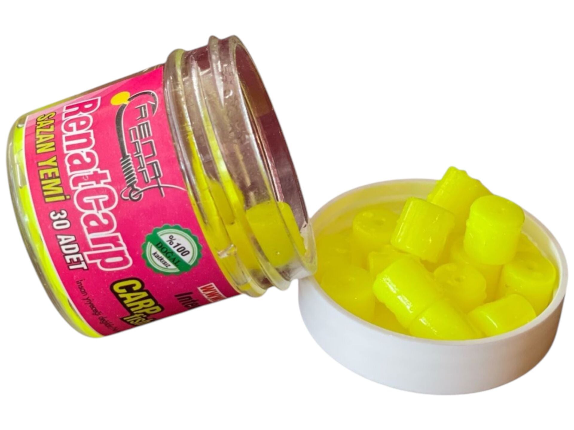 Renatcarp AÇIK SARI Silindir Sazan Yemi  Ekstra Yumuşak