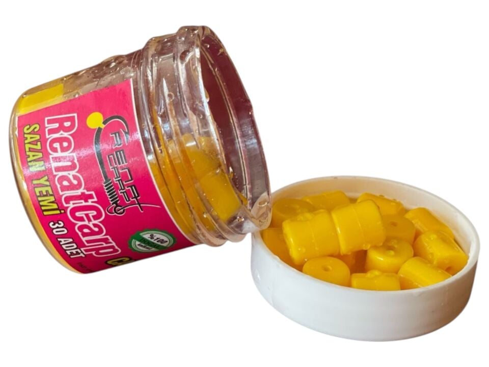 Renatcarp SARI Silindir Sazan Yemi  Ekstra Yumuşak