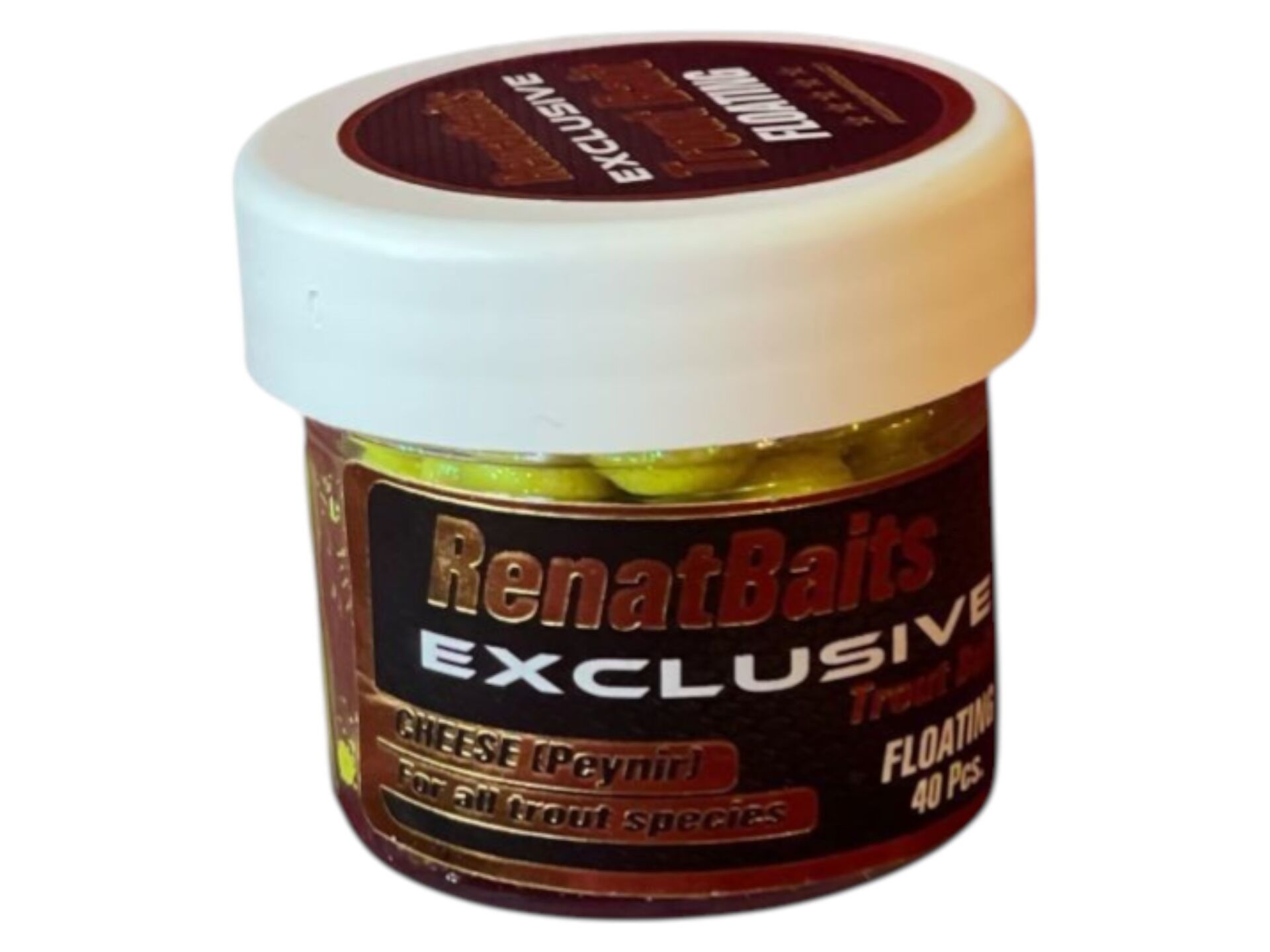 Renat Bait Somon Yumurtası Özel Kokulu Yüzen Alabalık Yemi SARI