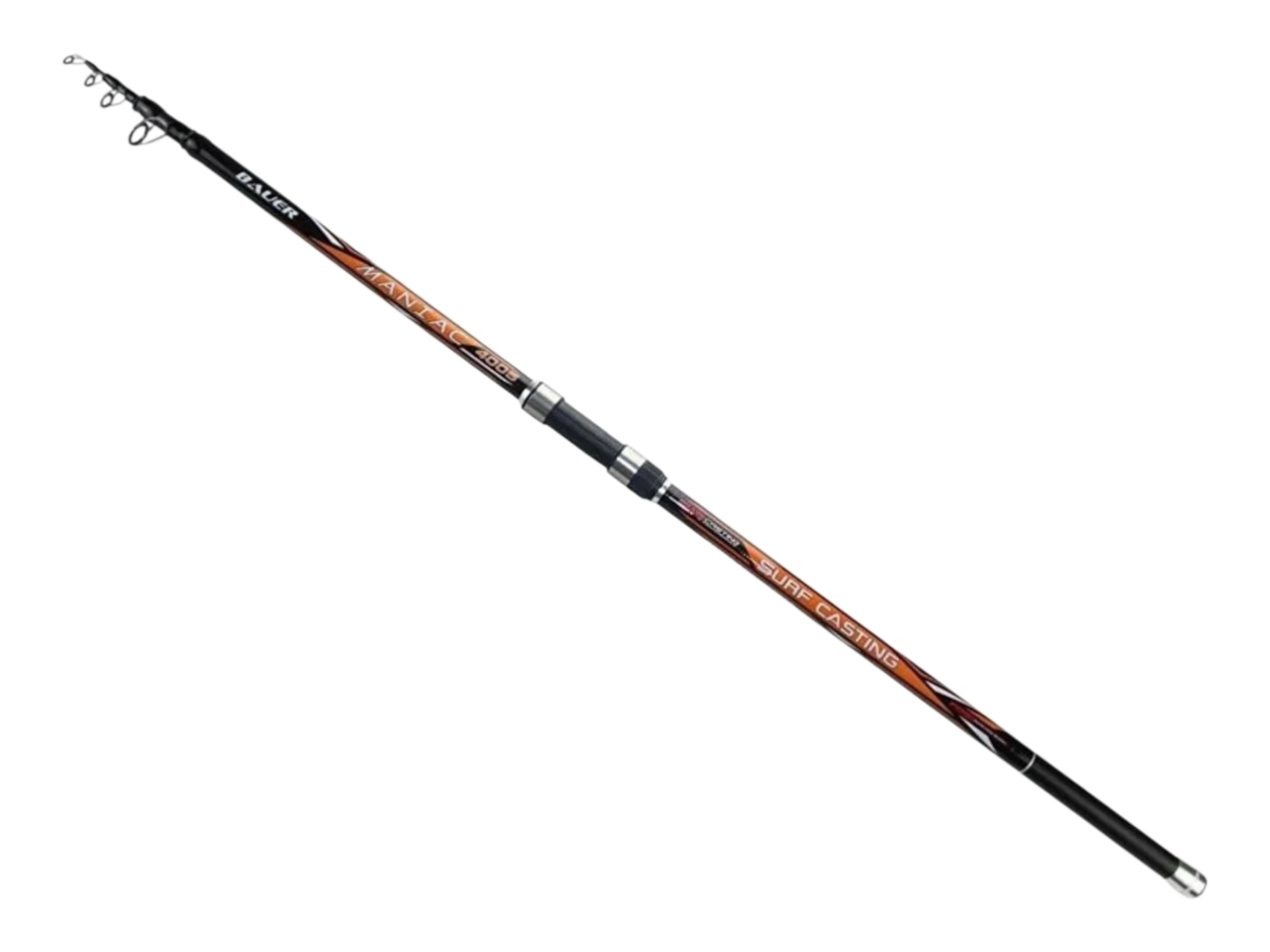 Bauer Maniac Karbon 100-200 gr atarlı 400Cm TeleSurf Olta Kamışı