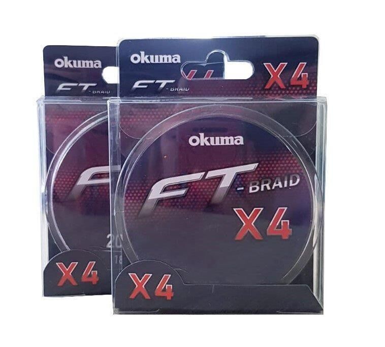 Okuma Ft-X4 Braided Line 150 mt Grey Örgü İp 0,205 mm