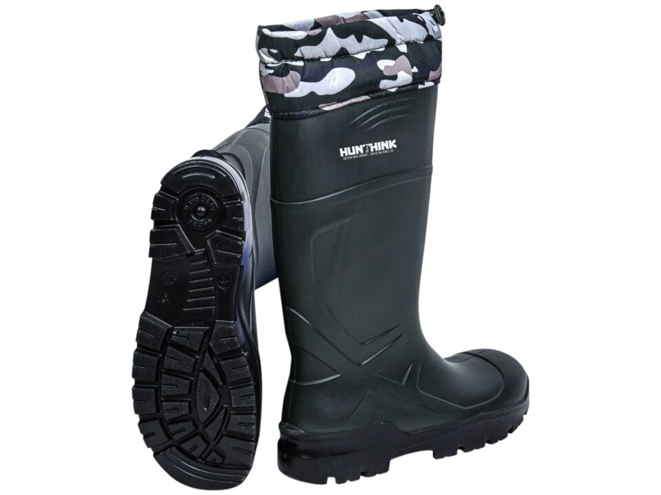 Hunthink Poliüretan Büzmeli Çizme 44 Numara