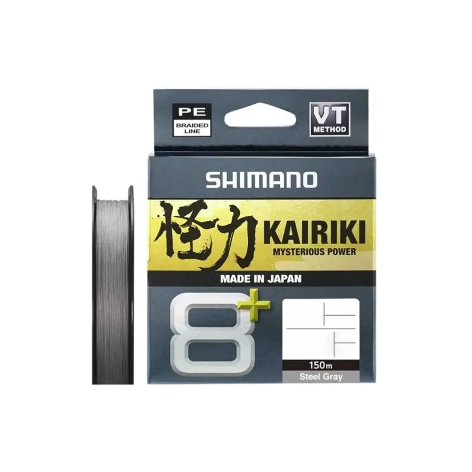 Shimano Kairiki 8+ 150m 0.16mm 9.8kg Grey